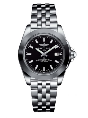Galactic 32 Sleek Edition Stainless Steel / Trophy Black / Bracelet
