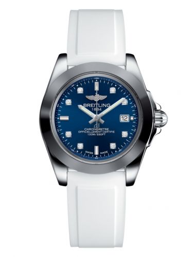Galactic 32 Sleek Edition Stainless Steel / Horizon Blue Diamond / Rubber