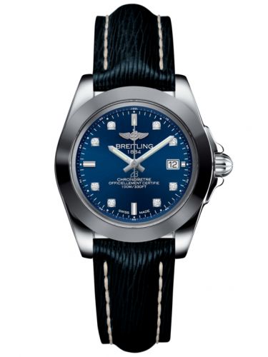 Galactic 32 Sleek Edition Stainless Steel / Horizon Blue Diamond / Sahara