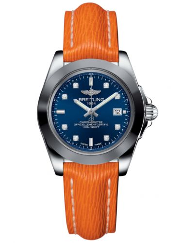 Galactic 32 Sleek Edition Stainless Steel / Horizon Blue Diamond / Sahara