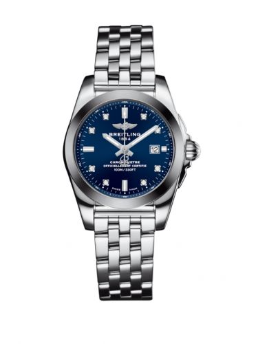 Galactic 29 Stainless Steel / Horizon Blue Diamond / Bracelet