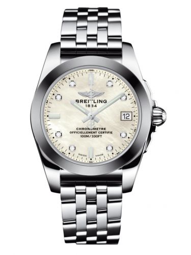 Galactic 36 Stainless Steel / SleekT / Pearl Diamond / Bracelet