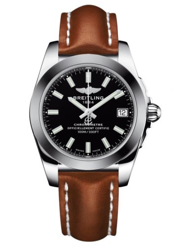 Galactic 36 Stainless Steel / SleekT / Trophy Black / Calf