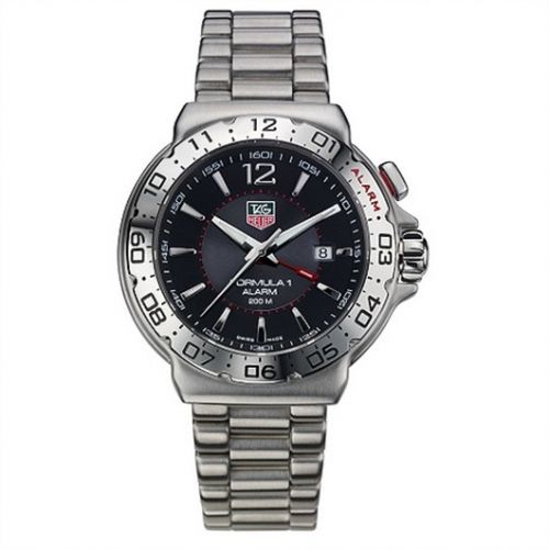 Formula 1 Quartz Alarm 41 Stainless Steel / Black / Bracelet