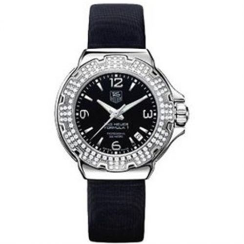 Formula 1 Quartz 37 Stainless Steel / Diamond / Black / Fabric