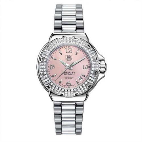 Formula 1 Quartz 37 Stainless Steel / Diamond / MOP / Bracelet