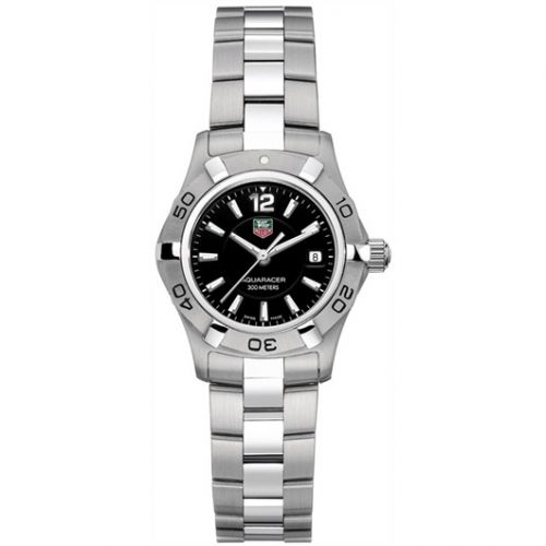 Aquaracer 300M Quartz 27 Stainless Steel / Black / Bracelet