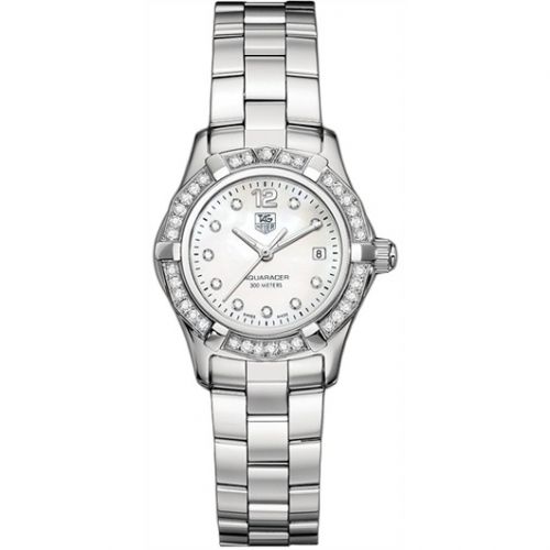Aquaracer 300M Quartz 27 Stainless Steel / Diamond / MOP - Diamond / Bracelet