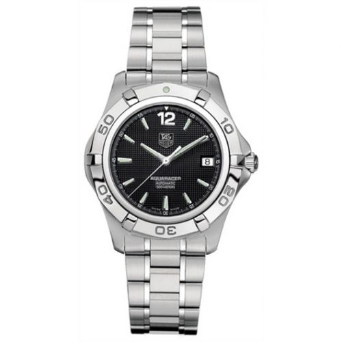 Aquaracer 300M Calibre 5 38.4 Stainless Steel / Black / Bracelet