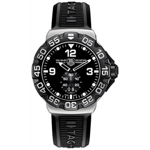 Formula 1 Big Date 44 Stainless Steel / Black / Rubber