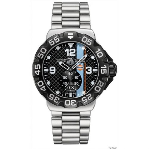 Formula 1 Big Date 44 Stainless Steel / Gulf / Bracelet