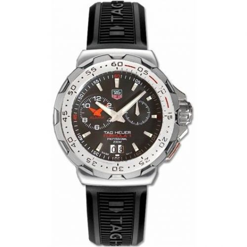 Formula 1 Alarm 41 Stainless Steel / Black / Rubber