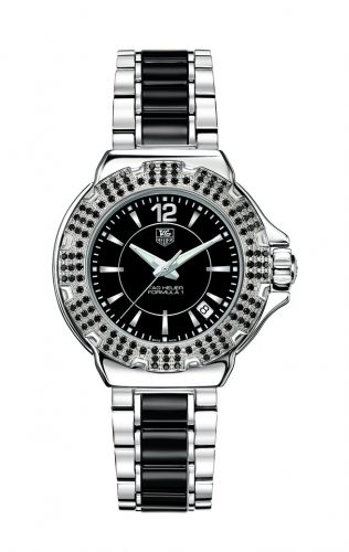 Formula 1 Quartz 37 Stainless Steel / Ruby / Black / Bracelet