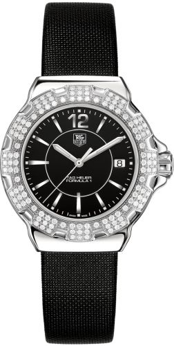 Formula 1 Quartz 37 Stainless Steel / Diamond / Black / Fabric