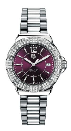 Formula 1 Quartz 37 Stainless Steel / Diamond / Purple