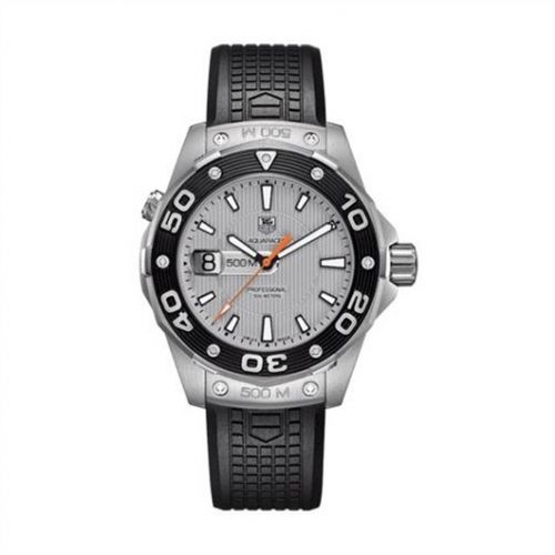Aquaracer 500M Quartz 43 Stainless Steel / Grey / Rubber