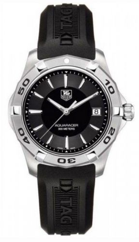 Aquaracer 300M Quartz 39 Stainless Steel / Black / Rubber