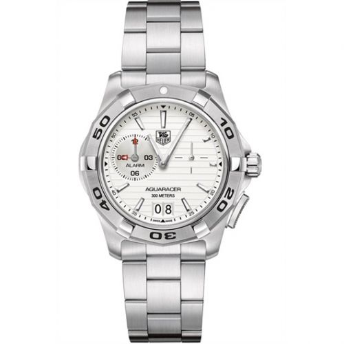 Aquaracer 300M Alarm 41 Stainless Steel / Silver / Bracelet