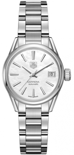 Carrera Calibre 9 28 Stainless Steel / MOP / Bracelet