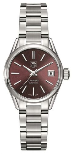 Carrera Calibre 9 28 Stainless Steel / Red / Bracelet