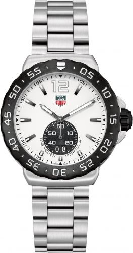 Formula 1 Big Date 42 Stainless Steel / White / Bracelet