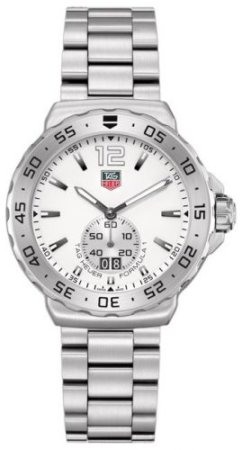 Formula 1 Big Date 42 Stainless Steel / White / Bracelet