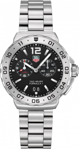 Formula 1 Quartz Alarm 42 Stainless Steel / Black / Bracelet