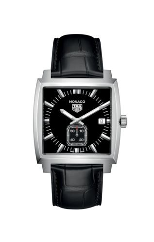 Monaco Quartz Stainless Steel / Black