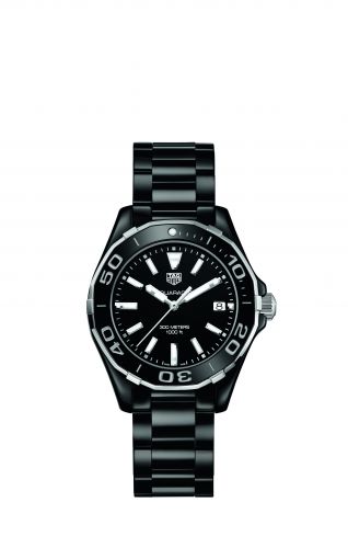 Aquaracer 300M 35 Ceramic / Black / Bracelet