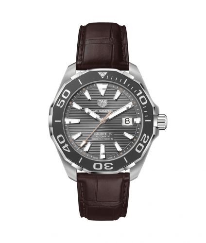 Aquaracer 300M Calibre 5 43 Stainless Steel / Grey / Strap