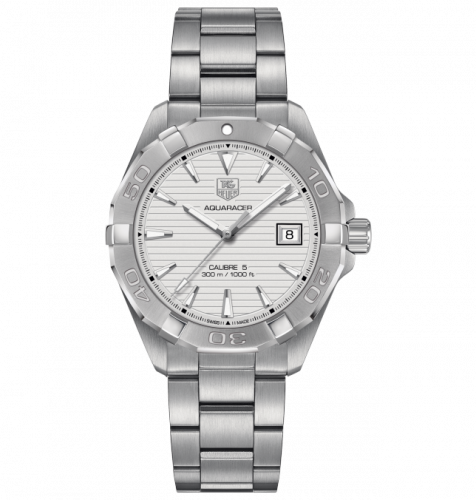 Aquaracer 300M Calibre 5 40.5 Stainless Steel / Silver / Bracelet