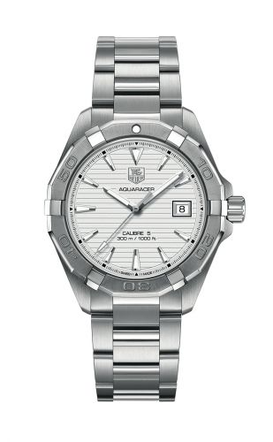 Aquaracer 300M Calibre 5 40.5 Stainless Steel / Silver / Bracelet