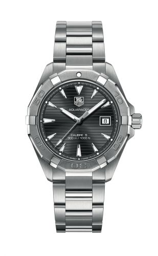 Aquaracer 300M Calibre 5 40.5 Stainless Steel / Grey / Bracelet