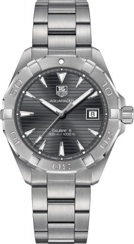 Aquaracer 300M Calibre 5 41 Stainless Steel / Grey / Bracelet