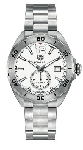 Formula 1 Calibre 6 43 Stainless Steel / White / Bracelet