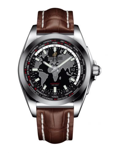 Galactic Unitime Stainless Steel / SleekT / Trophy Black / Croco