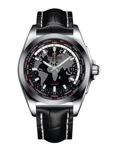 Galactic Unitime Stainless Steel / SleekT / Trophy Black / Croco
