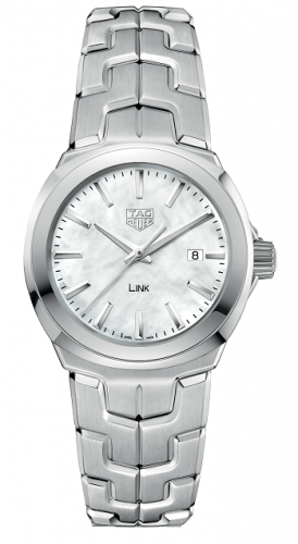 Link Quartz 32mm Stainless Steel / MOP