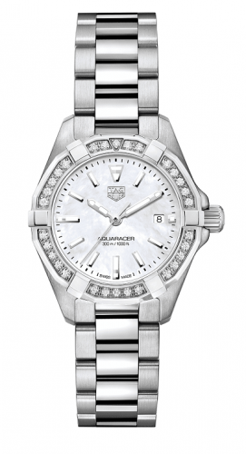 Aquaracer 300M Quartz 27 Stainless Steel / Diamond / MOP / Bracelet