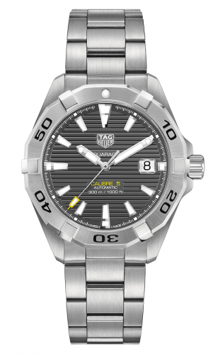 Aquaracer 300M Calibre 5 Automatic 41 Stainless Steel / Grey / Bracelet