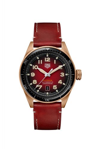 Autavia Calibre 5 Bronze / Red