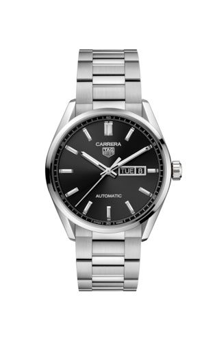 Carrera Automatic Stainless Steel / Black / Bracelet