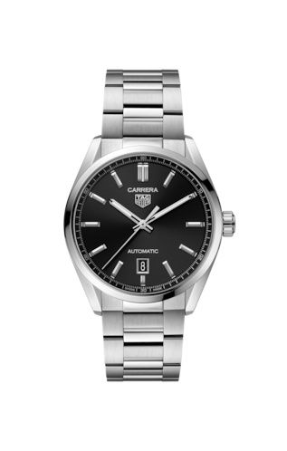 Carrera Automatic Stainless Steel / Black / Bracelet