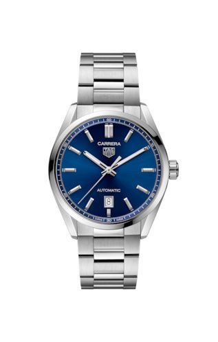Carrera Automatic Stainless Steel / Blue / Bracelet