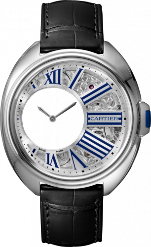 Clé de Cartier 41 Mysterious Hours Palladium