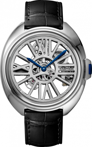 Clé de Cartier 41 Skeleton Automatic Palladium