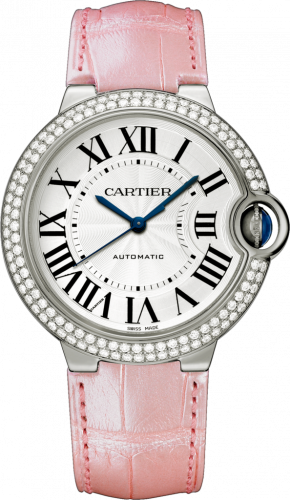 Ballon Blue de Cartier 36 Automatic White Gold / Diamonds / Pink
