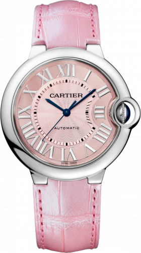 Ballon Blue de Cartier 36 Automatic Stainless Steel / Pink