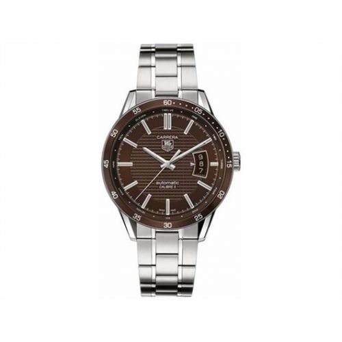 Carrera Calibre 5 39 Stainless Steel / Brown / Bracelet