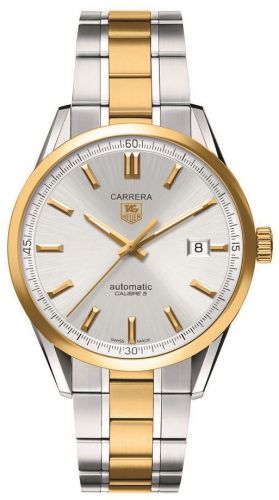 Carrera Calibre 5 39 Stainless Steel / Yellow Gold / Silver / Bracelet